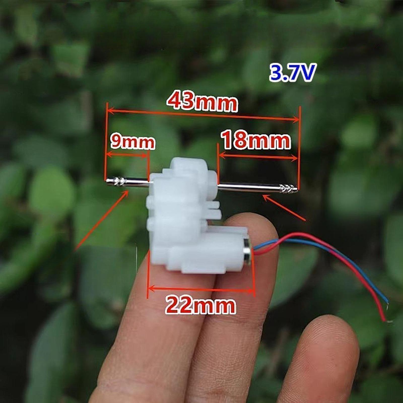 Running Gear Motor - コアレスモーター ミニDCギアードマイクロギアボックス 低振動スムーズな動作 DIY教育ロボットプロジェクト用