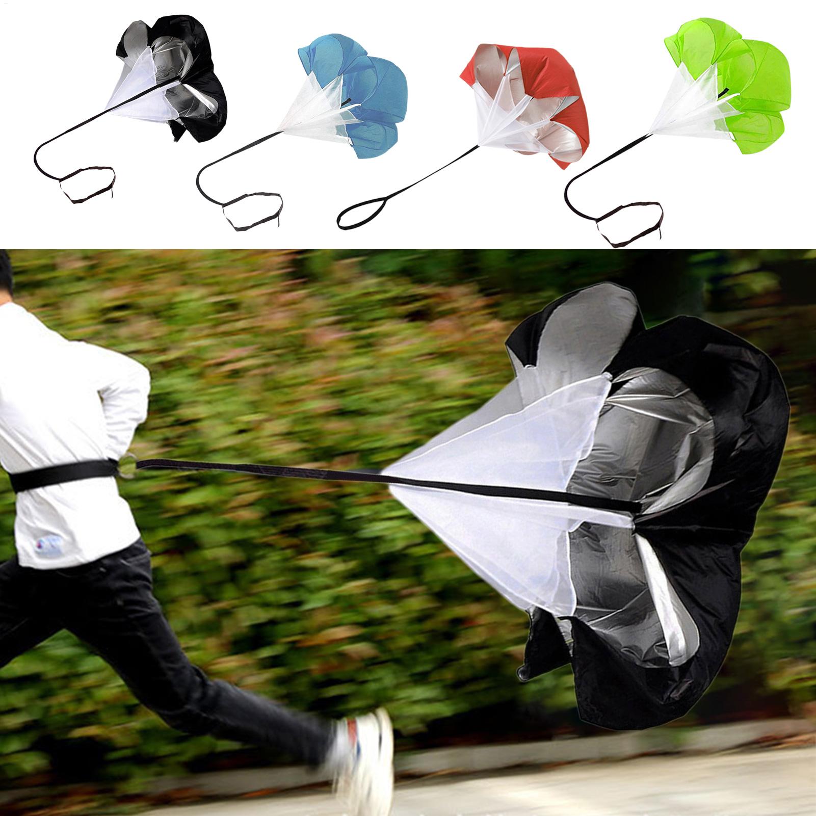 Running Gear Equipment - 59インチスピードトレーニングパラシュート、加速用ポータブルフットボールランニング機器、筋力トレーニングスポーツギア