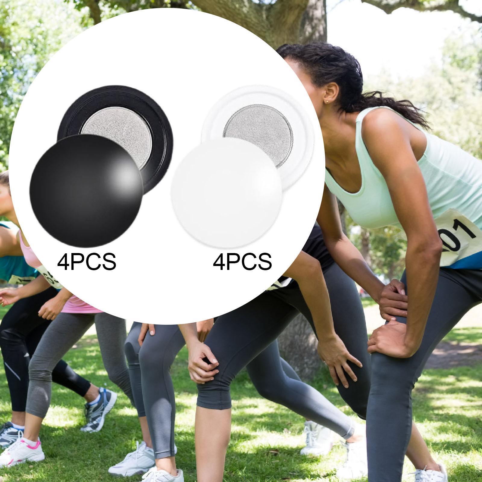 4 ペア磁気レースよだれかけクリップランニングギアランナー用 - Running Gear Essential のレビューと価格