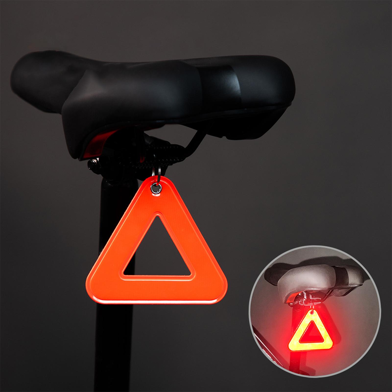 三角形安全自転車ギアリフレクター高視認性屋外夜間ランニング反 - Running Gear Essential のレビューと価格