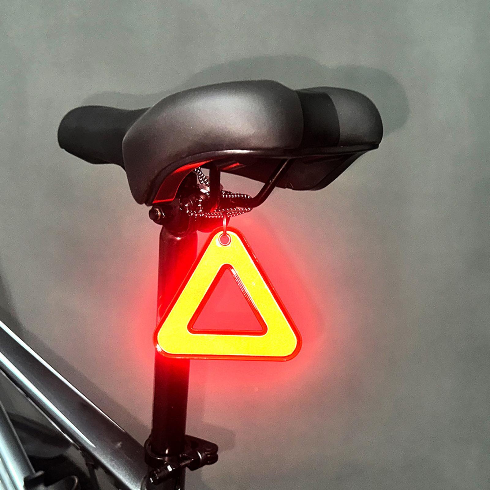 三角形安全自転車ギアリフレクター高視認性屋外夜間ランニング反 - Running Gear Essential のレビューと価格