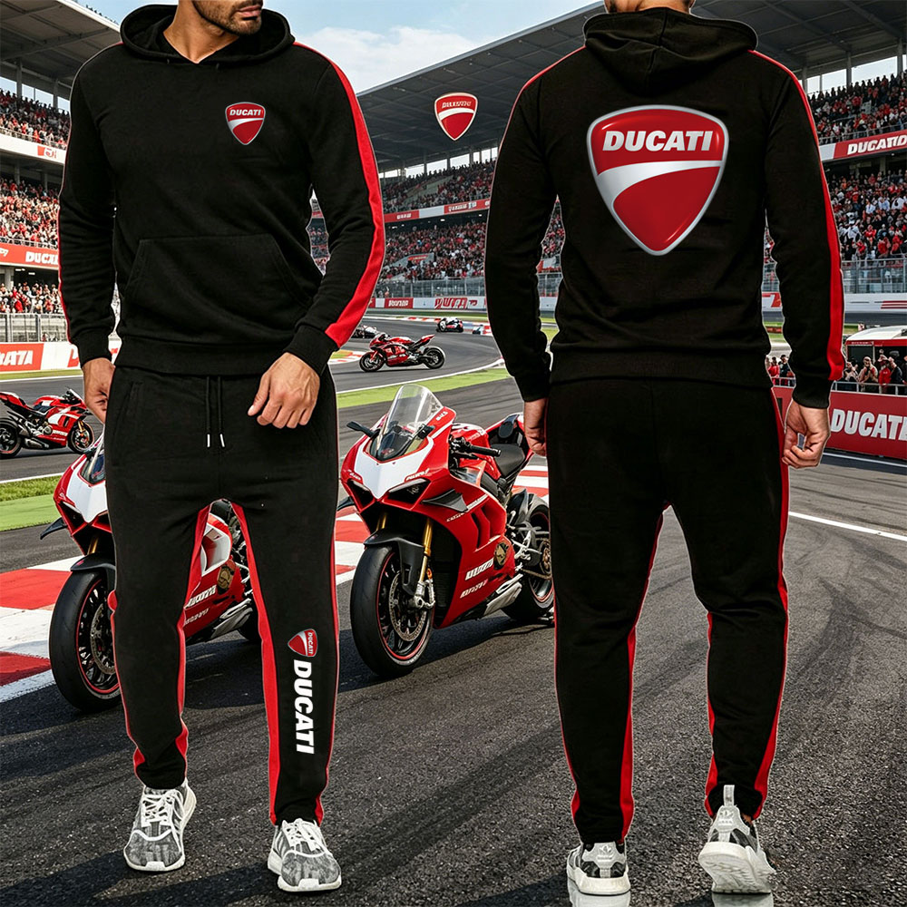 2026 男性トラックスーツドゥカティモータープリントパーカ - Running Gear Motor のレビューと価格