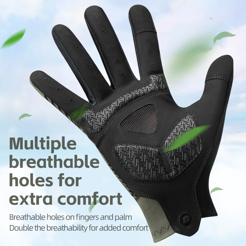 ROCKBROS サイクリング手袋春夏手袋タッチスクリーン滑 - Running Gear Motor のレビューと価格