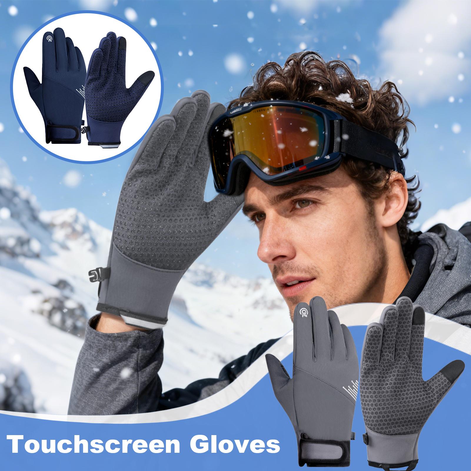 冬用手袋 メンズ 防風 タッチスクリーン対応 寒さ対策 スノ - Running Gear For Cold Weather のレビューと価格