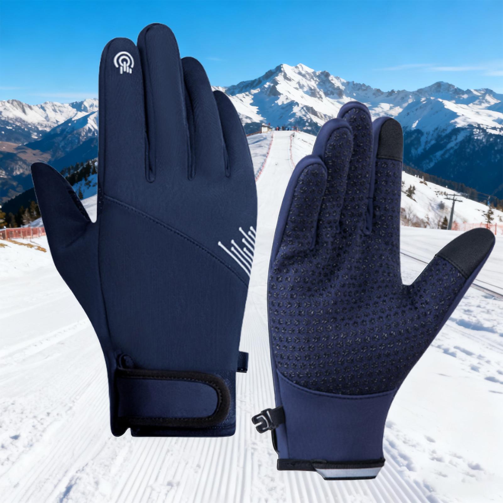 冬用手袋 メンズ 防風 タッチスクリーン対応 寒さ対策 スノ - Running Gear For Cold Weather のレビューと価格