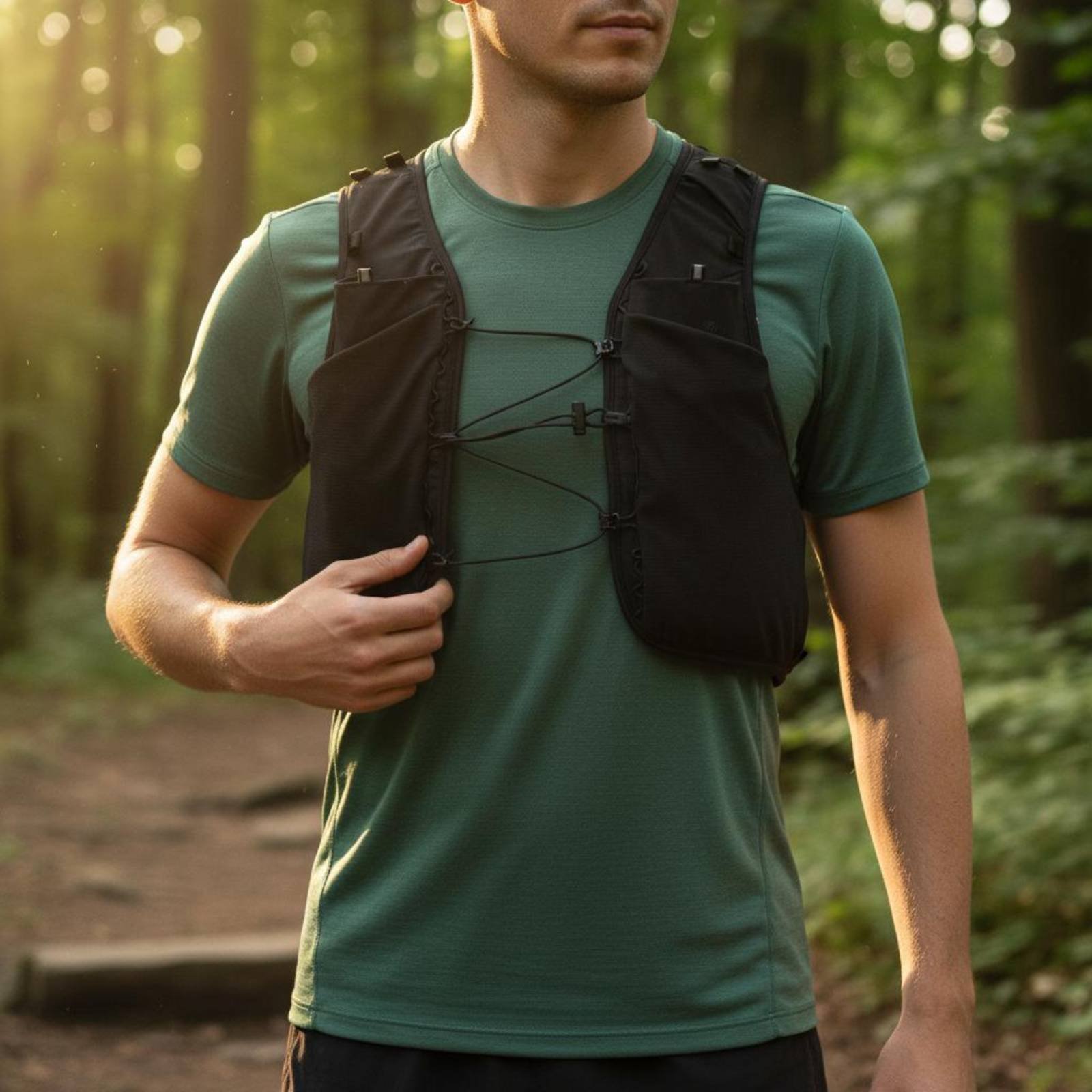 軽量ランニングベスト ポータブル軽量トレイルベスト アウトド - Running Gear Essential のレビューと価格
